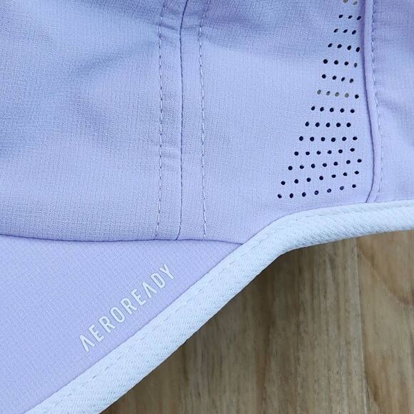 ?️NWT Adidas Lavender Superlite Aeroready UPF 50 Adjustable Hat One Size